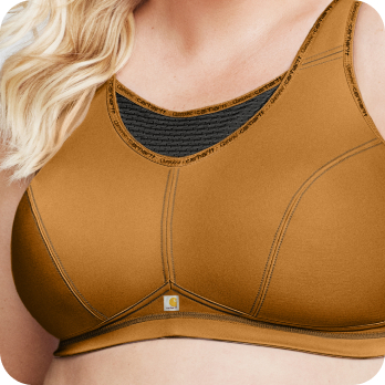 Close-up of bra design
